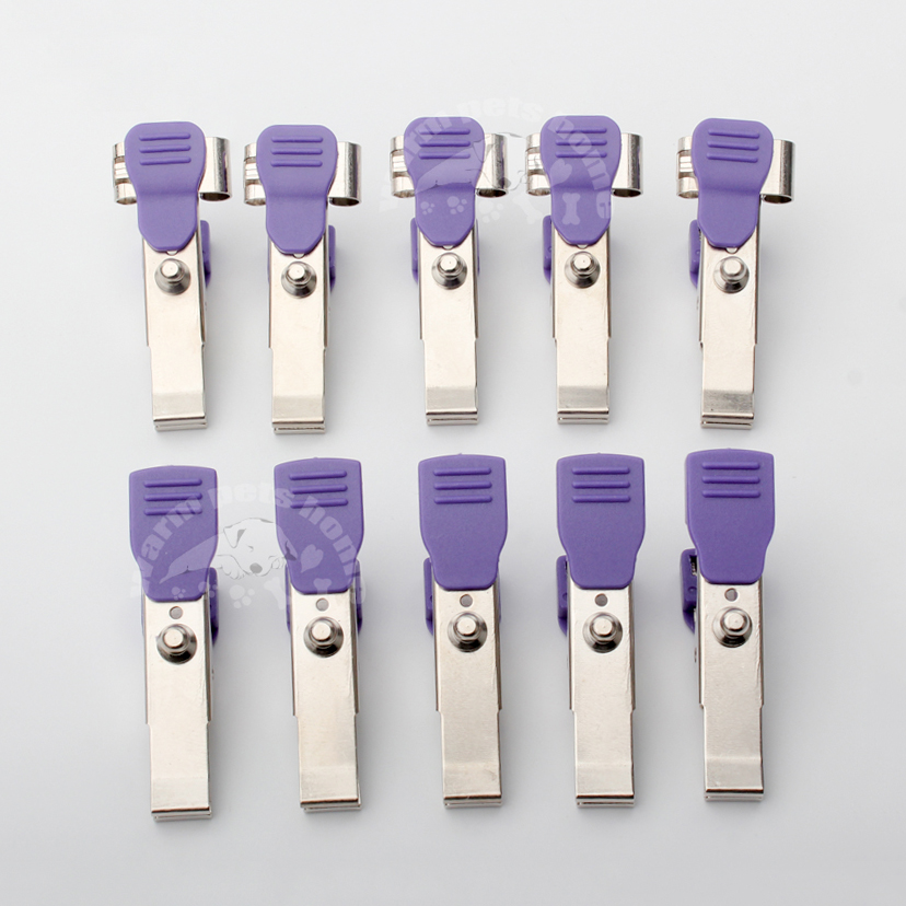 Vet Tech Accessories - 5 adet kullanımlık veteriner EKG/EKG timsah