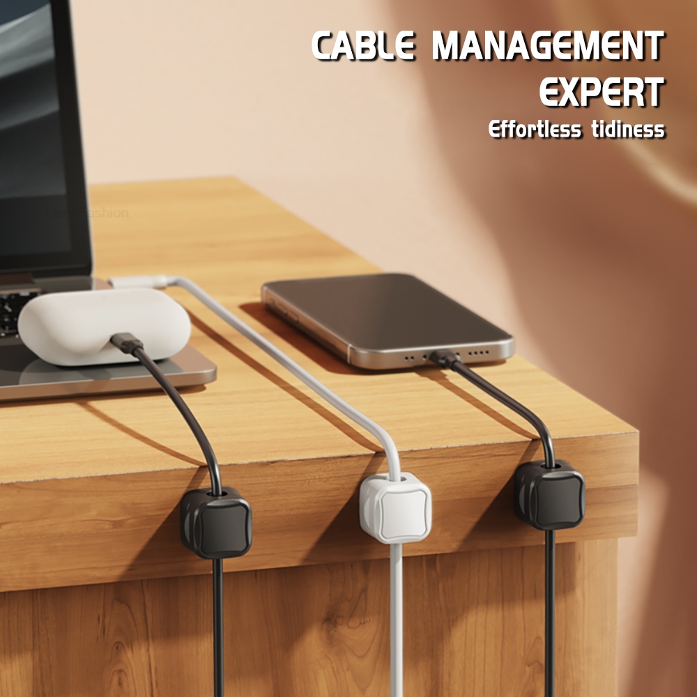 1/6/12 adet manyetik kablo kli - Desk Cable Clip incelemesi ve fiyatı