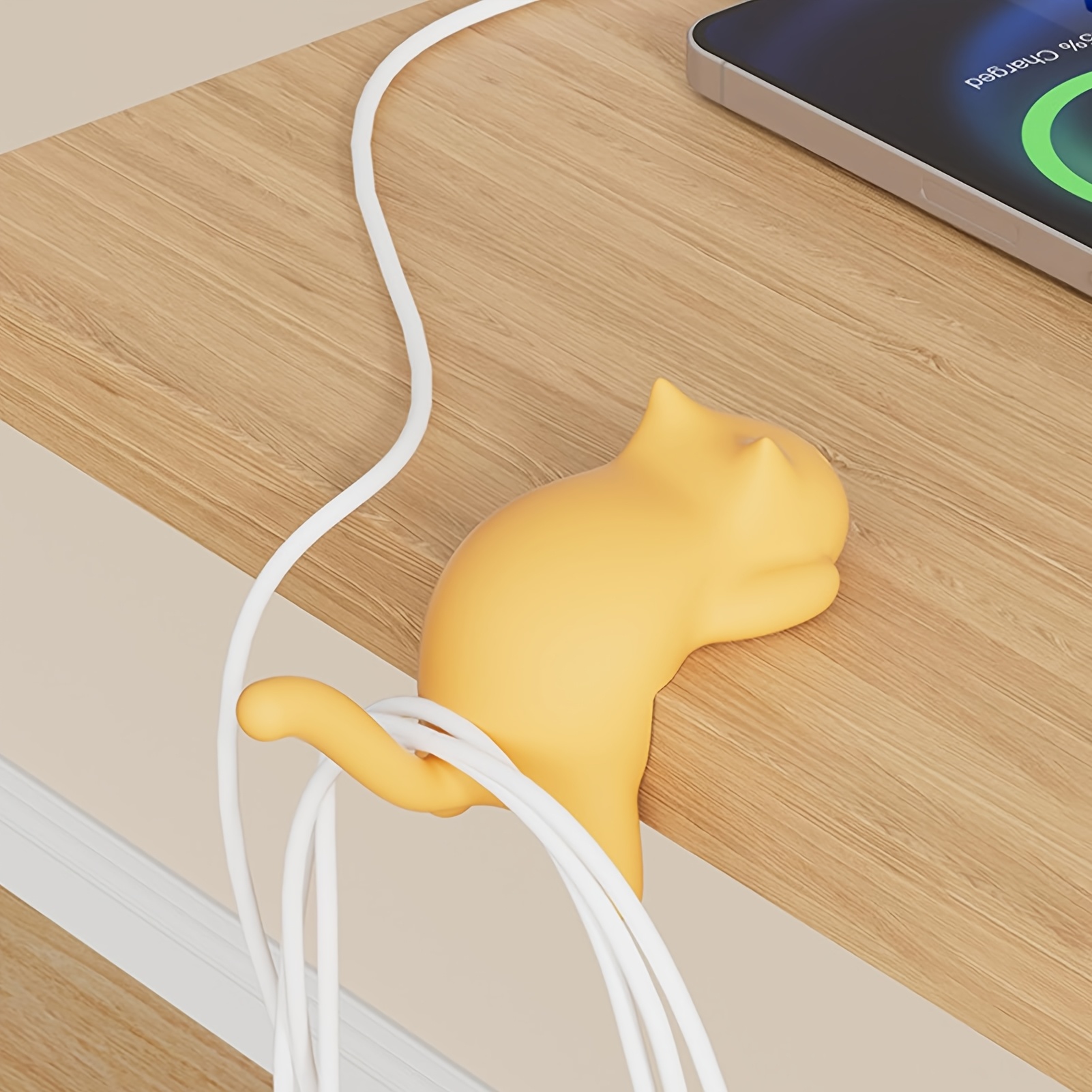 1 adet Renkli Kedi Şeklinde Ma - Desk Cable Clip incelemesi ve fiyatı