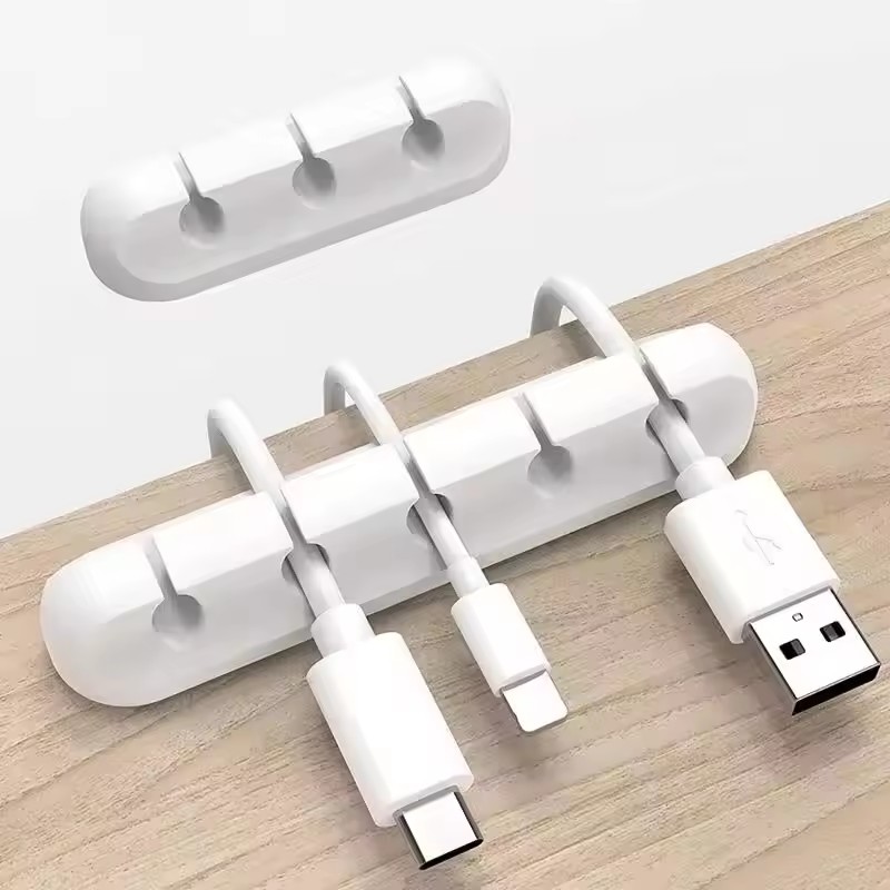 Silikon USB Kablo Klipsi Sarıc - Desk Cable Clip incelemesi ve fiyatı