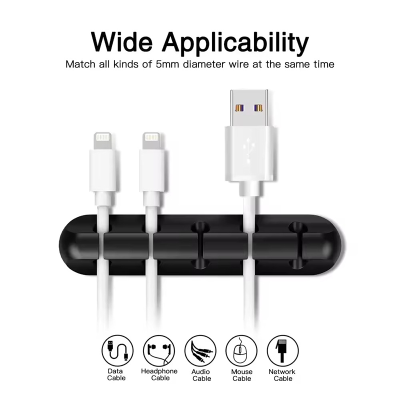Silikon USB Kablo Klipsi Sarıc - Desk Cable Clip incelemesi ve fiyatı