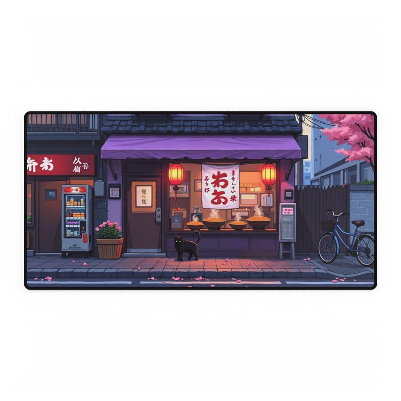 Japon Ramen Mağazası Mouse Pad - Japanese Tech Accessories incelemesi ve fiyatı