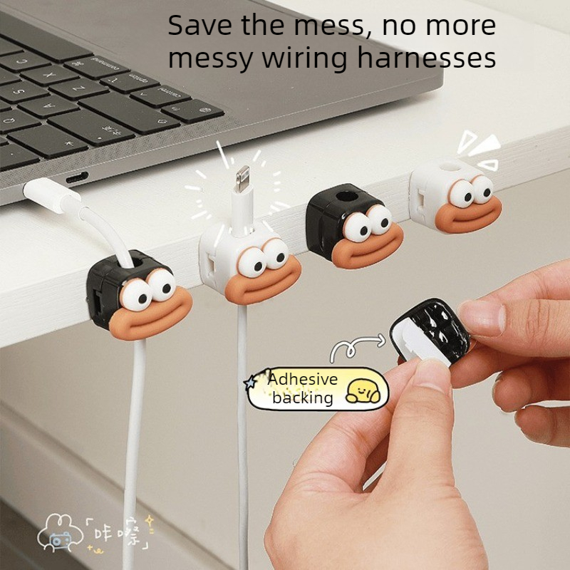 1/5/10 adet manyetik kablo kli - Desk Cable Clip incelemesi ve fiyatı